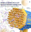 lectric Bubble Gun for Kids – Automatic Bubble Blower Toy with LED Lights - Trendy zone
