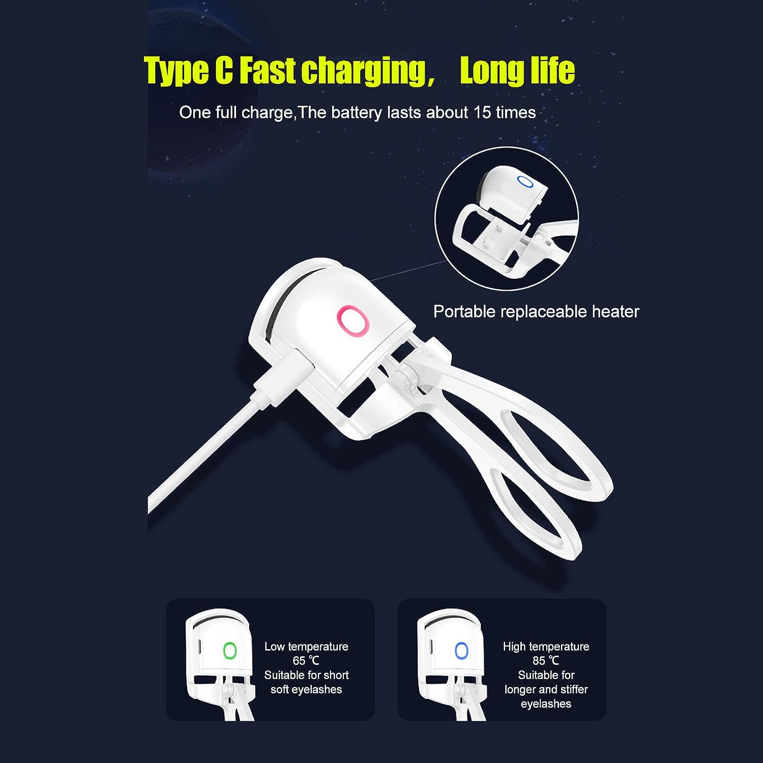 Electric Eyelash Curler Heated Adeeba's Collection