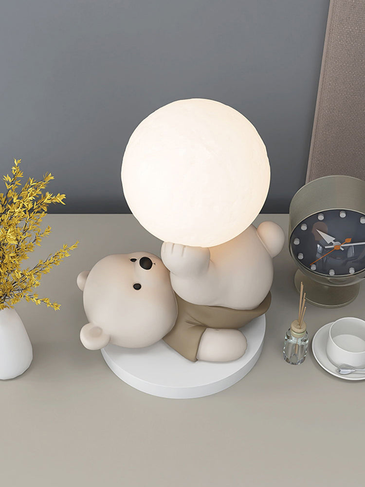 Home Decor Vitality Bear Statue Desktop Decorations Cartoon My Store