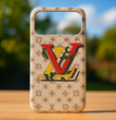 LV Leather iPhone Case Trendy Zone