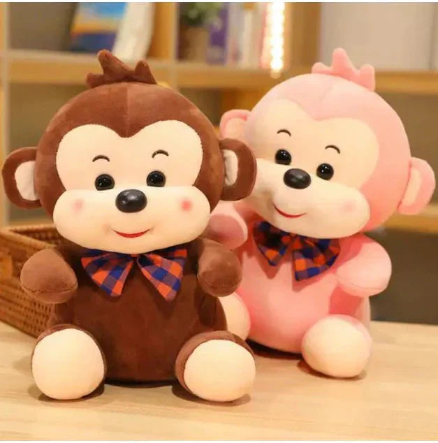 Fluffy Monkey Plush Toy UAE