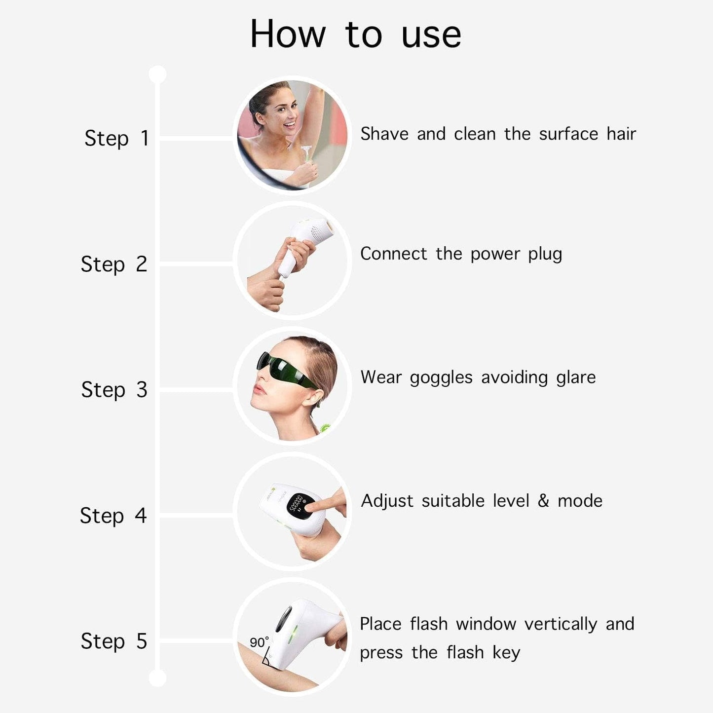 Laser Hair Remover TrendyZone