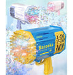 lectric Bubble Gun for Kids – Automatic Bubble Blower Toy with LED Lights - Trendy zone